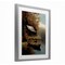 Stupell Industries Autumn Cabin Canoe with Leaves Framed Print Under Glass, design by Arlington Prints